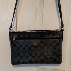 Coach black purse EUC